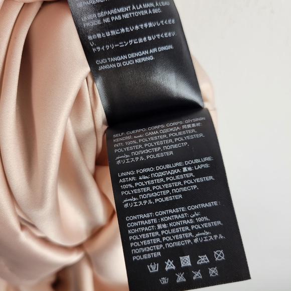 Bebe Beaded Mesh Chain Detail Open Back Sleeveless Blouson Maxi Dress - Picture 11 of 11